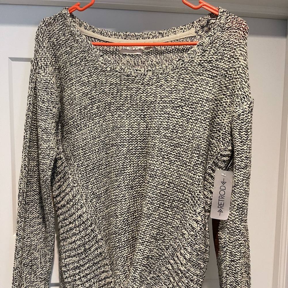 Stitch Fix RetroD Morrison Elbow Patch Pullover Sweater